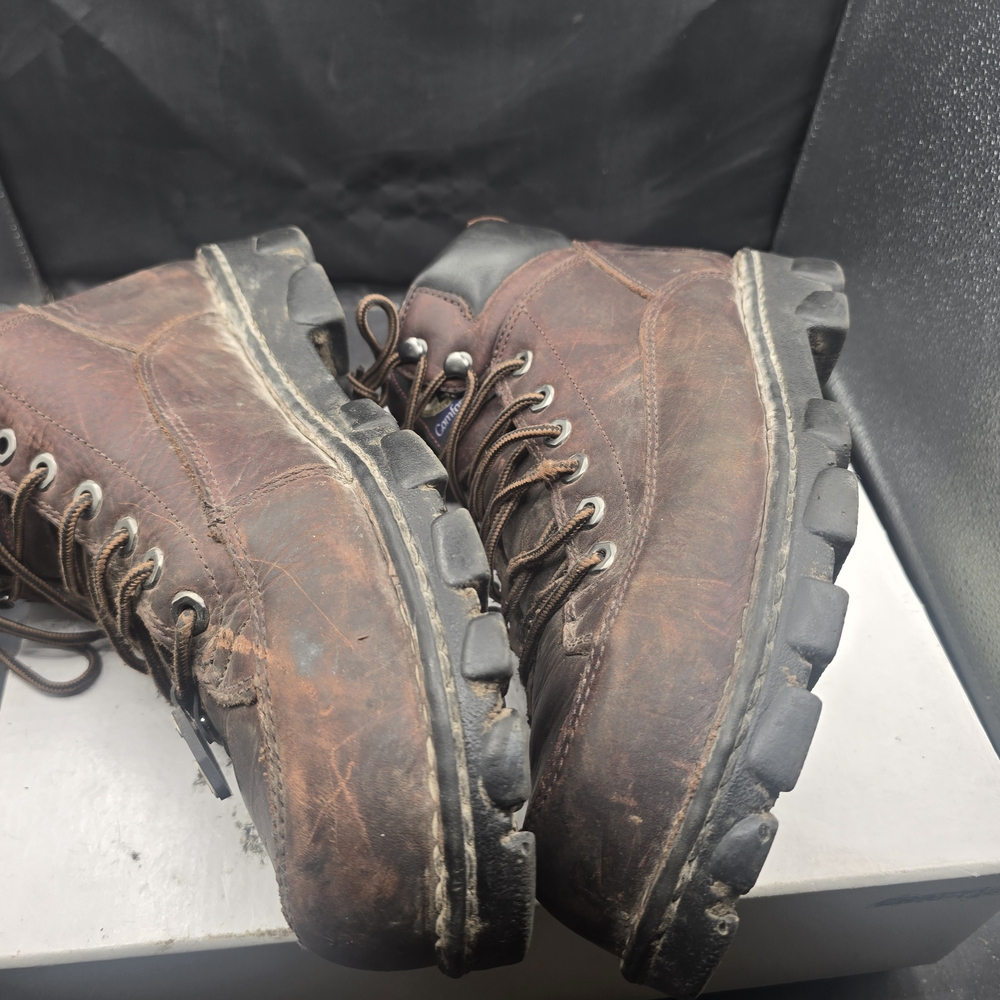 Georgia Boot‎ Dark Brown Steel Toe Boots - Picture 5 of 7
